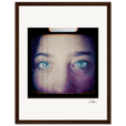 Have a Looksie Framed print 27x35 cm / 11x14″ Dark wood frame 34