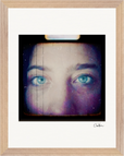 Have a Looksie Framed print 27x35 cm / 11x14″ Wood frame 21