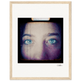 Have a Looksie Framed print 27x35 cm / 11x14″ Wood frame 21