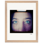 Have a Looksie Framed print 27x35 cm / 11x14″ Wood frame 21