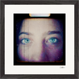 Have a Looksie Framed print 30x30 cm / 12x12″ Black frame 34