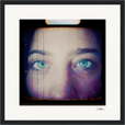 Have a Looksie Framed print 30x30 cm / 12x12″ Black frame 41