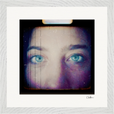 Have a Looksie Framed print 30x30 cm / 12x12″ White frame 16