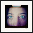 Have a Looksie Framed print 40x40 cm / 16x16″ Black frame 44