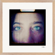 Have a Looksie Framed print 40x40 cm / 16x16″ Wood frame 22