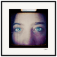 Have a Looksie Framed print 50x50 cm / 20x20″ Black frame 49