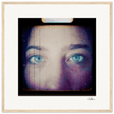 Have a Looksie Framed print 50x50 cm / 20x20″ Wood frame 23