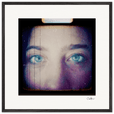 Have a Looksie Framed print 70x70 cm / 28x28″ Black frame 37