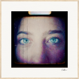 Have a Looksie Framed print 70x70 cm / 28x28″ Wood frame 17