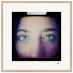 Have a Looksie Framed print 70x70 cm / 28x28″ Wood frame 27