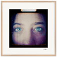 Have a Looksie Framed print 70x70 cm / 28x28″ Wood frame 27