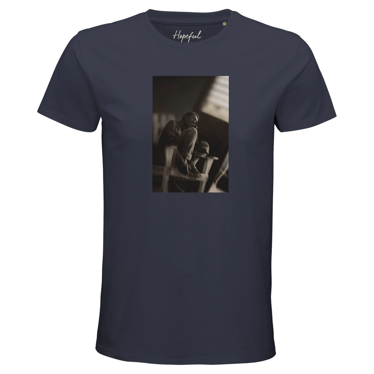 Hopeful - "A Dreamer’s Strength" T-shirt mouse grey 1