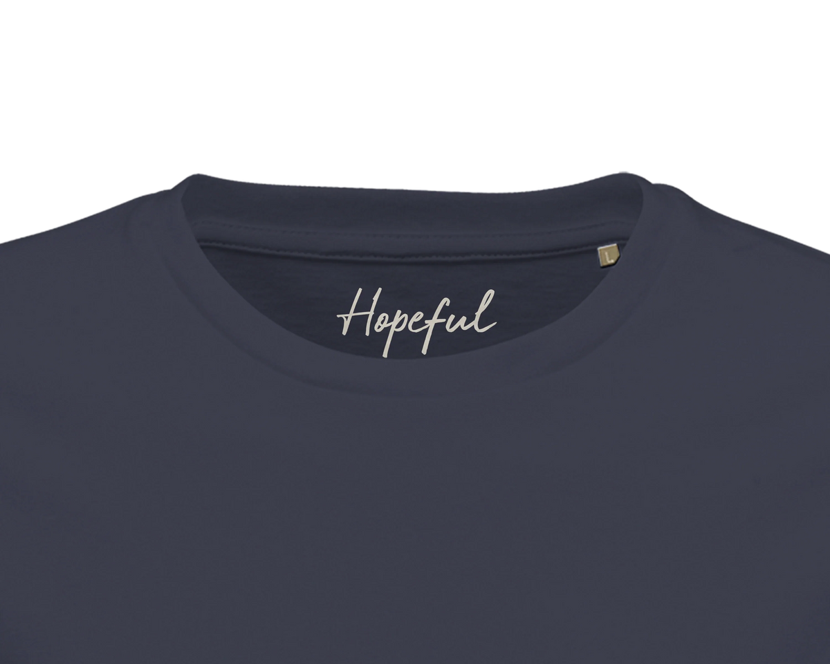Hopeful - "A Dreamer’s Strength" T-shirt mouse grey 2
