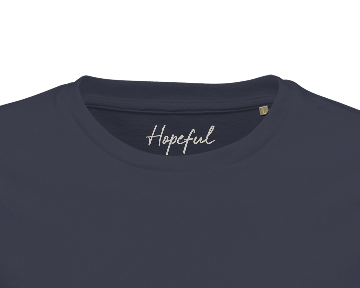 Hopeful - "A Dreamer’s Strength" T-shirt mouse grey 2