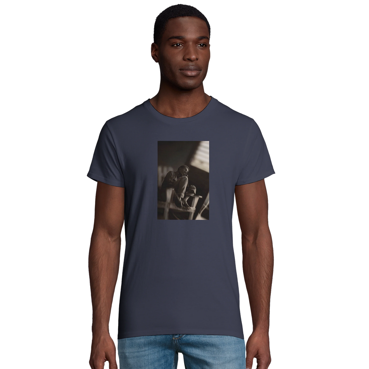 Hopeful - "A Dreamer’s Strength" T-shirt mouse grey 4