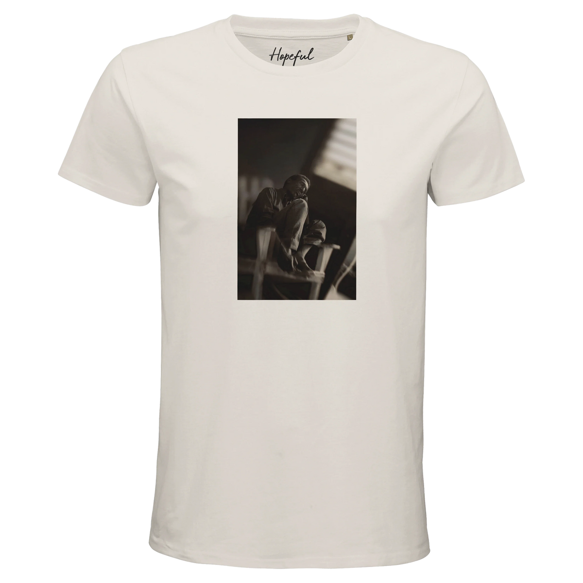 Hopeful - "A Dreamer’s Strength" T-shirt Off White 1