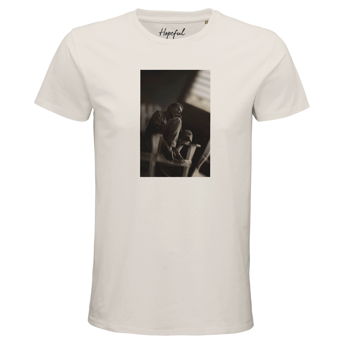 Hopeful - "A Dreamer’s Strength" T-shirt Off White 1