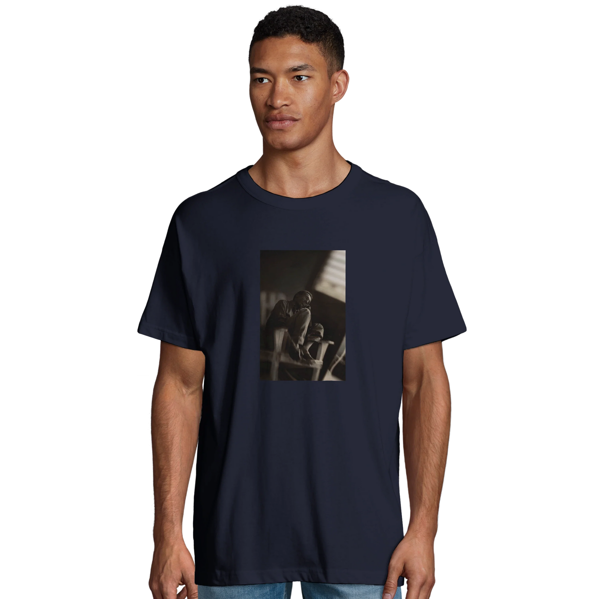 Hopeful - "A Dreamer’s Strength" T-shirt French Navy 4