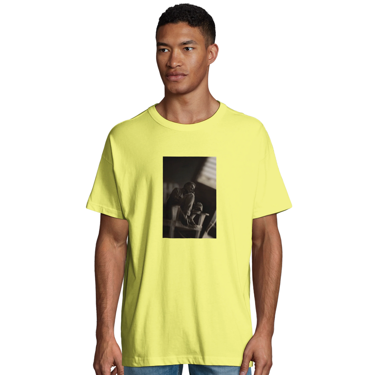 Hopeful - "A Dreamer’s Strength" T-shirt Light Yellow 4