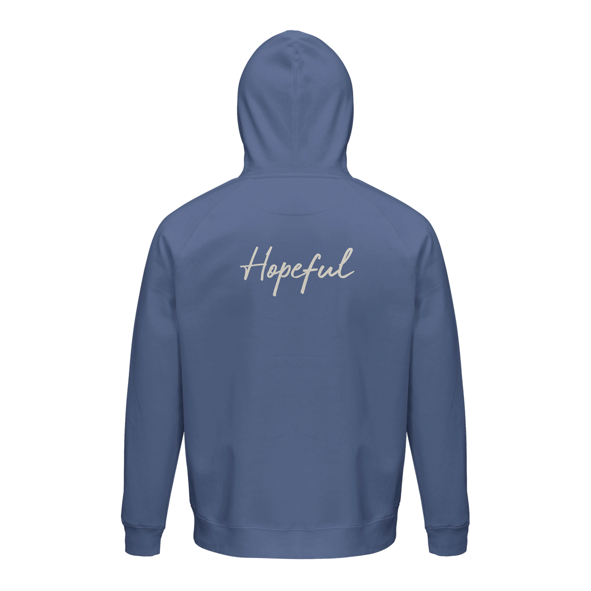 Hopeful - "A Dreamer’s Strength" Hoodie Blue 2