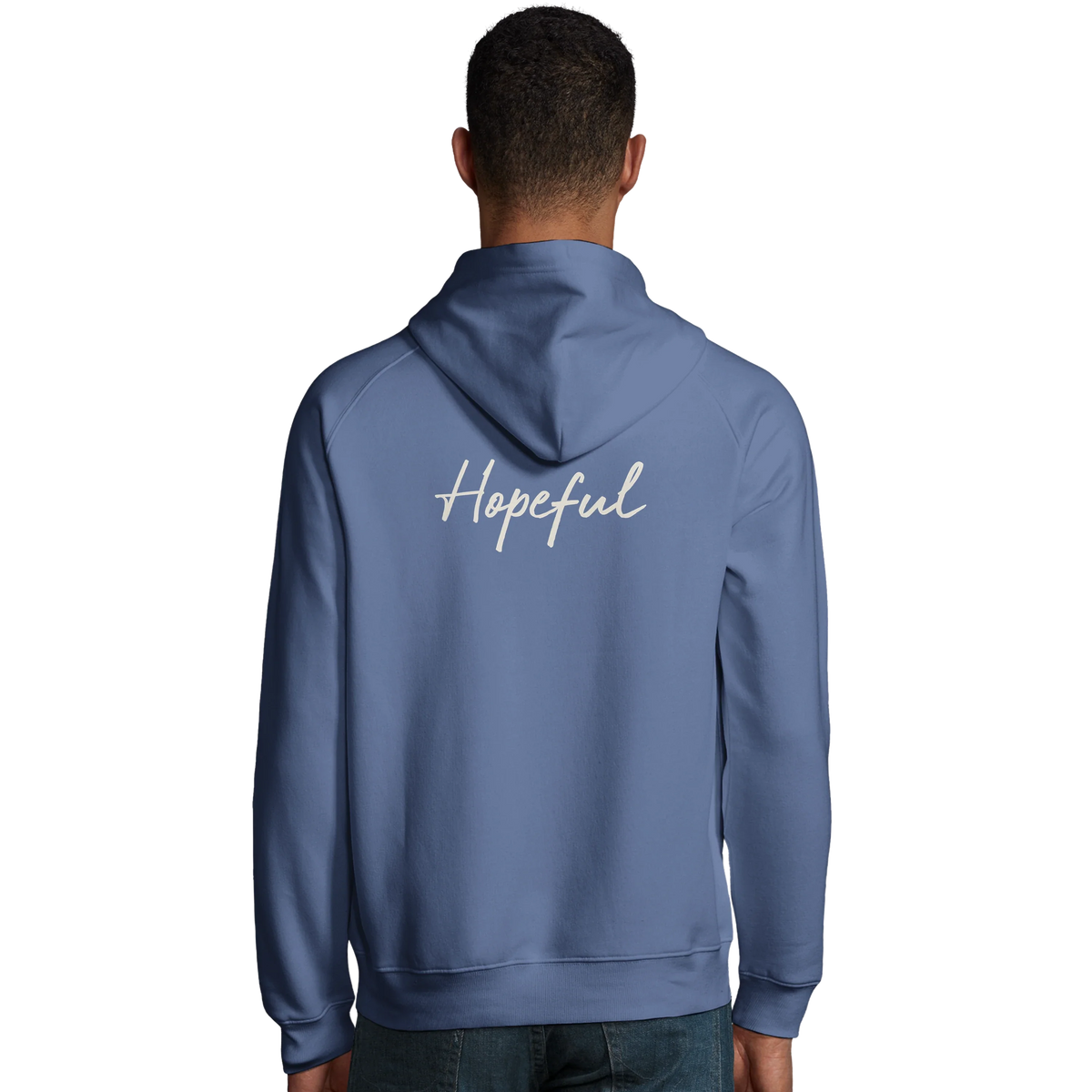 Hopeful - "A Dreamer’s Strength" Hoodie Blue 4