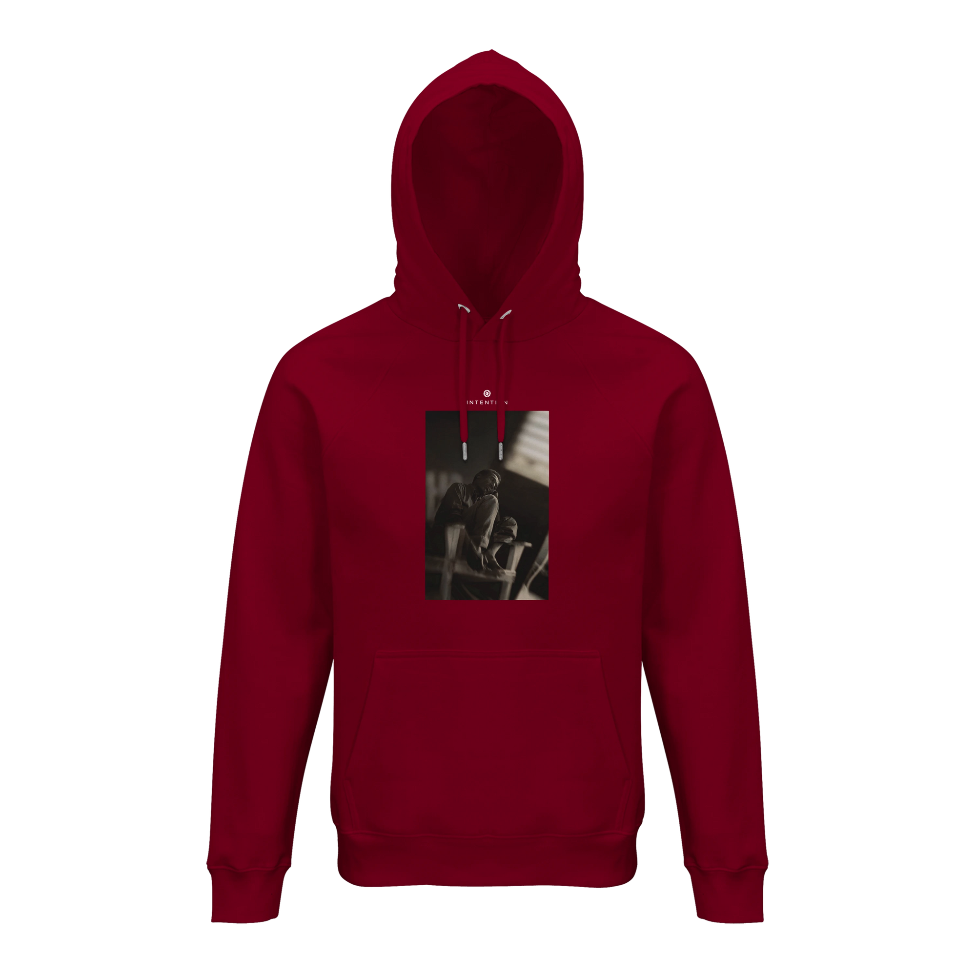 Hopeful - "A Dreamer’s Strength" Hoodie Burgundy 1