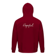 Hopeful - "A Dreamer’s Strength" Hoodie Burgundy 2