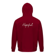 Hopeful - "A Dreamer’s Strength" Hoodie Burgundy 2