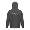 Hopeful - "A Dreamer’s Strength" Hoodie charcoal melange 2