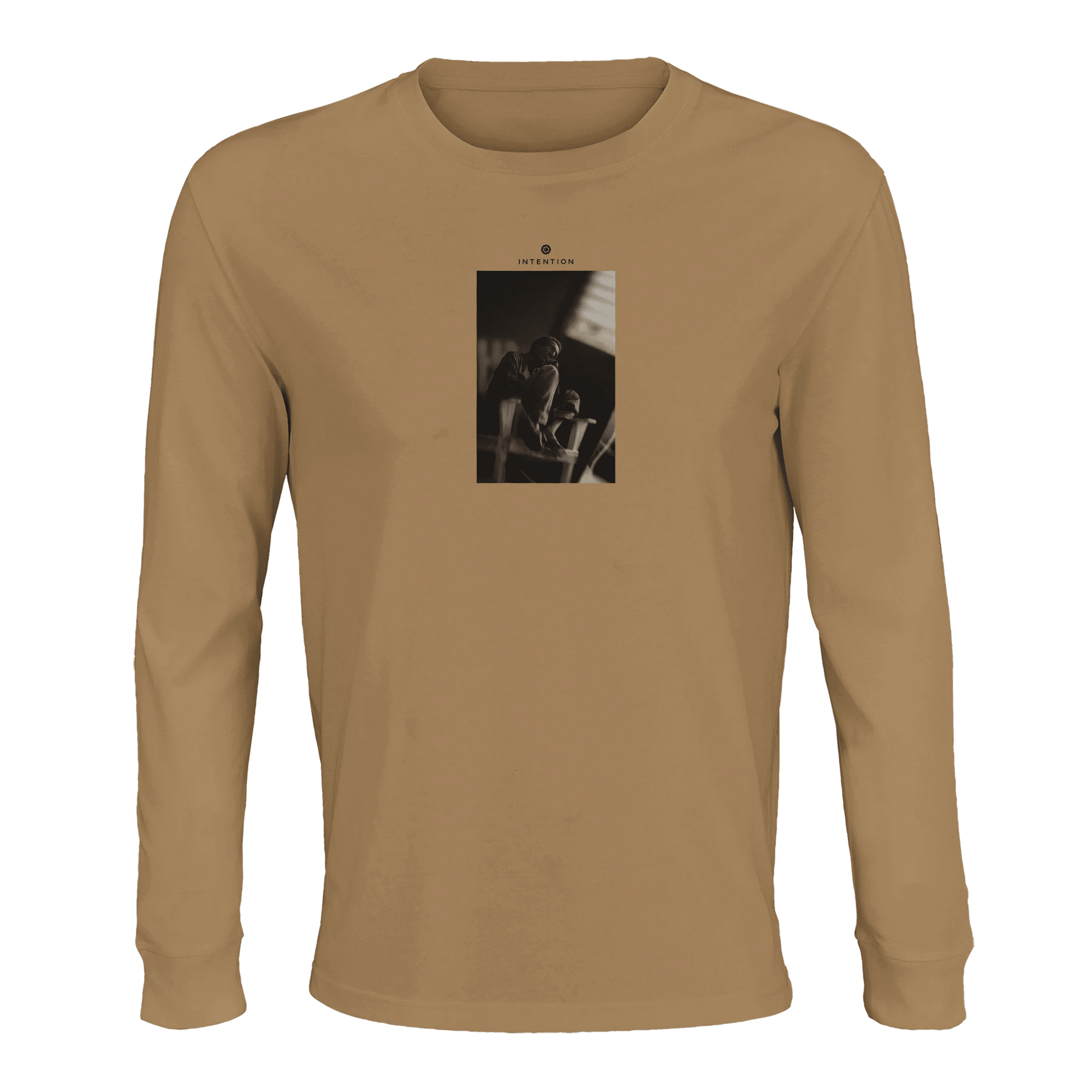 Hopeful - "A Dreamer’s Strength" Long sleeve dark beige 1
