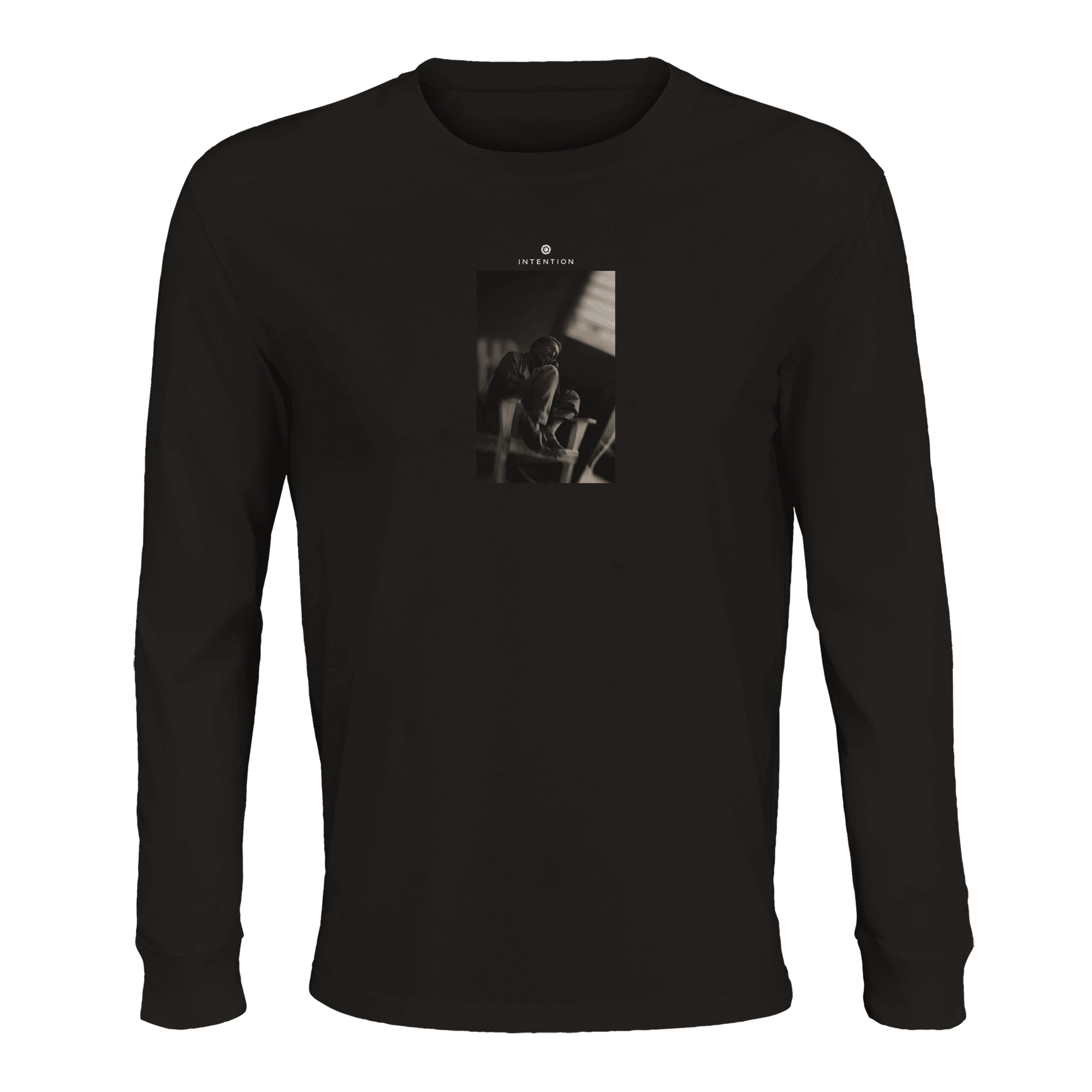 Hopeful - "A Dreamer’s Strength" Long sleeve Deep Black 1
