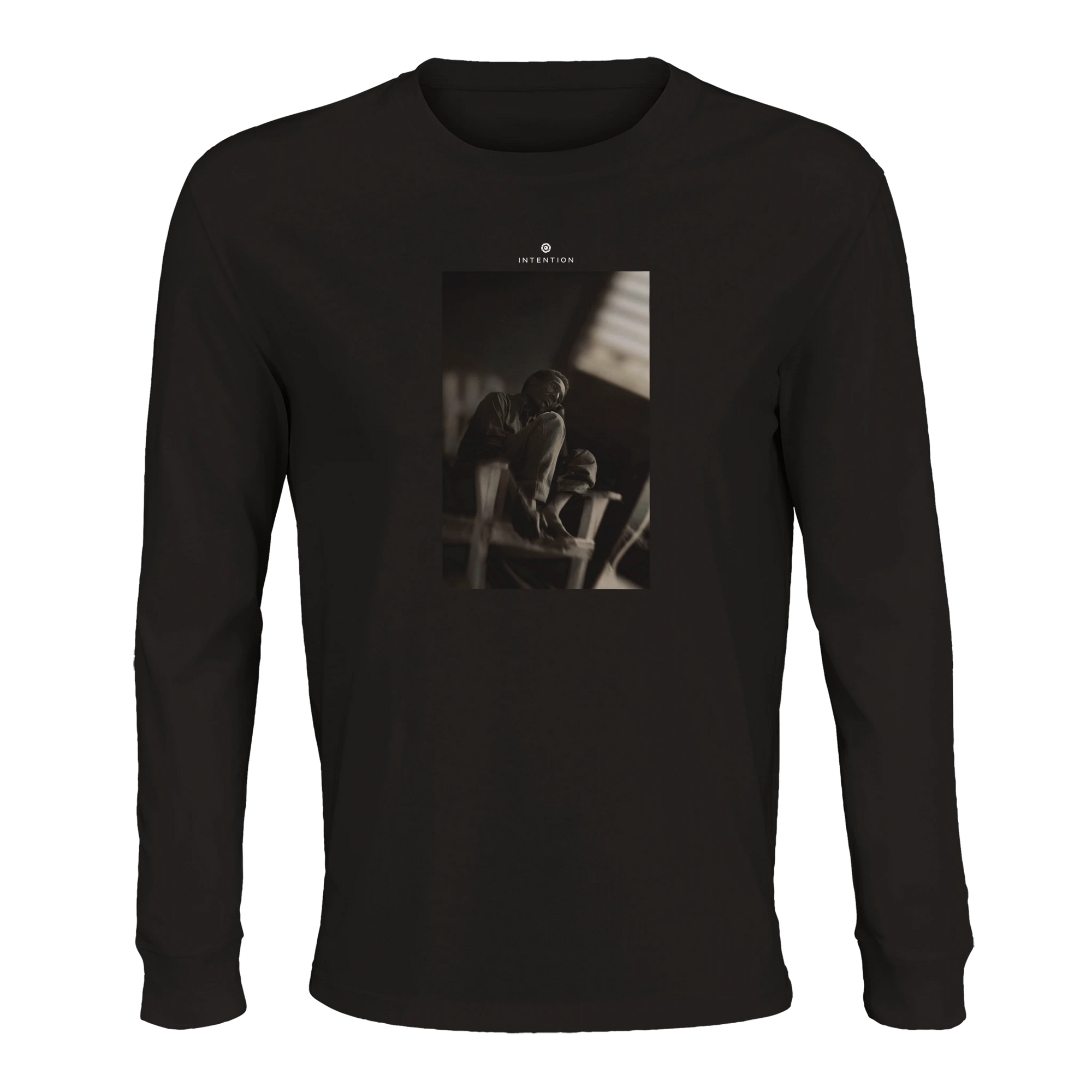 Hopeful - "A Dreamer’s Strength" Long sleeve Deep Black 5
