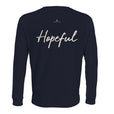 Hopeful - "A Dreamer's Strength" Long sleeve French Navy 2