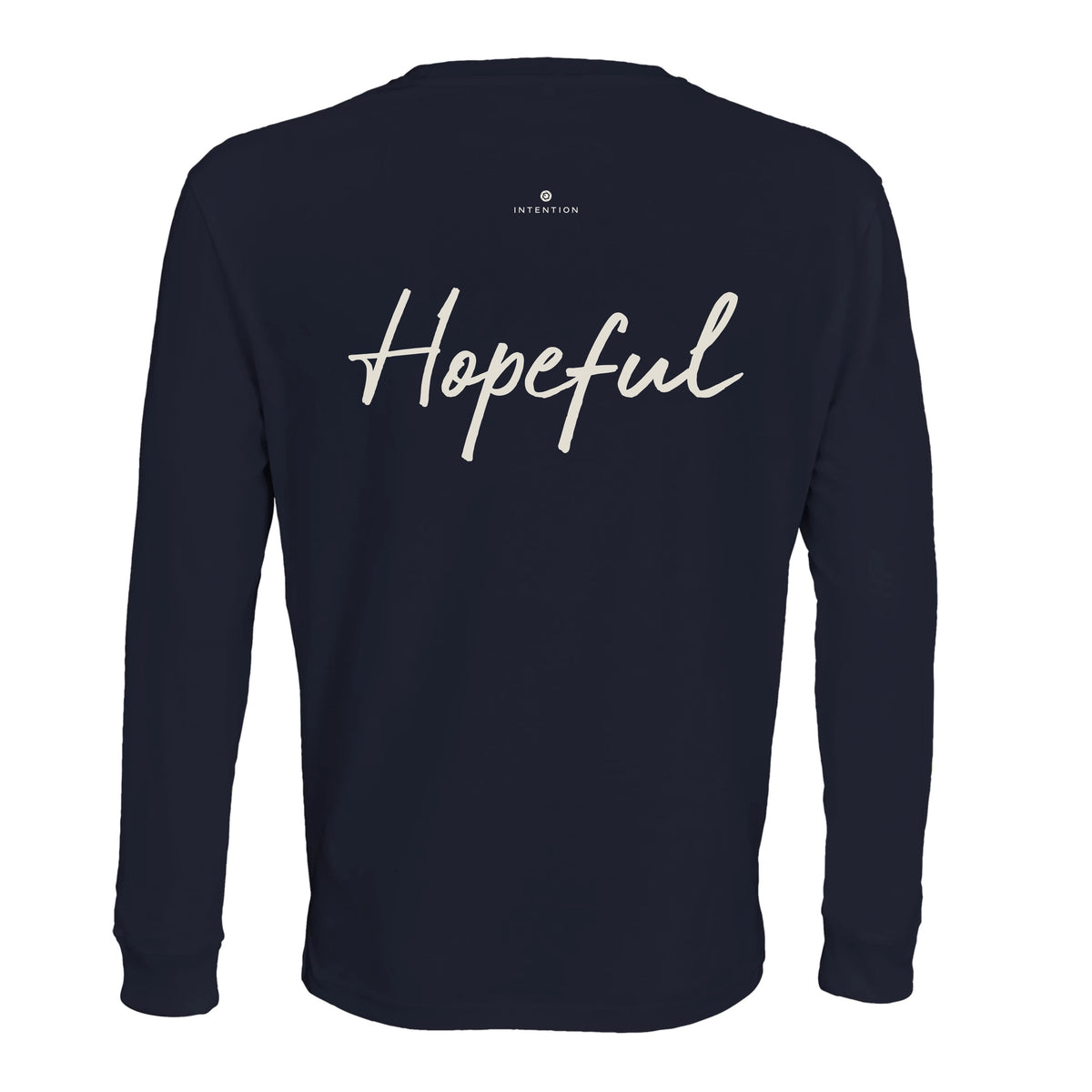 Hopeful - "A Dreamer's Strength" Long sleeve French Navy 2