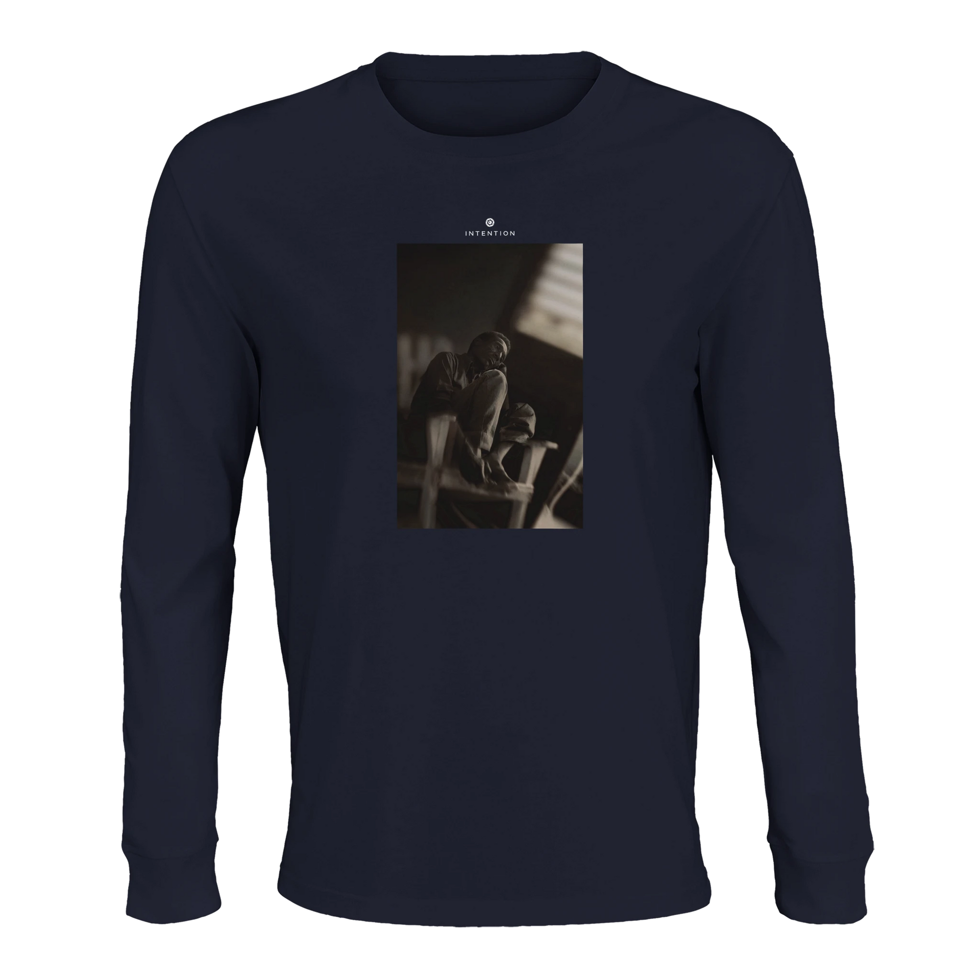 Hopeful - "A Dreamer’s Strength" Long sleeve French Navy 5