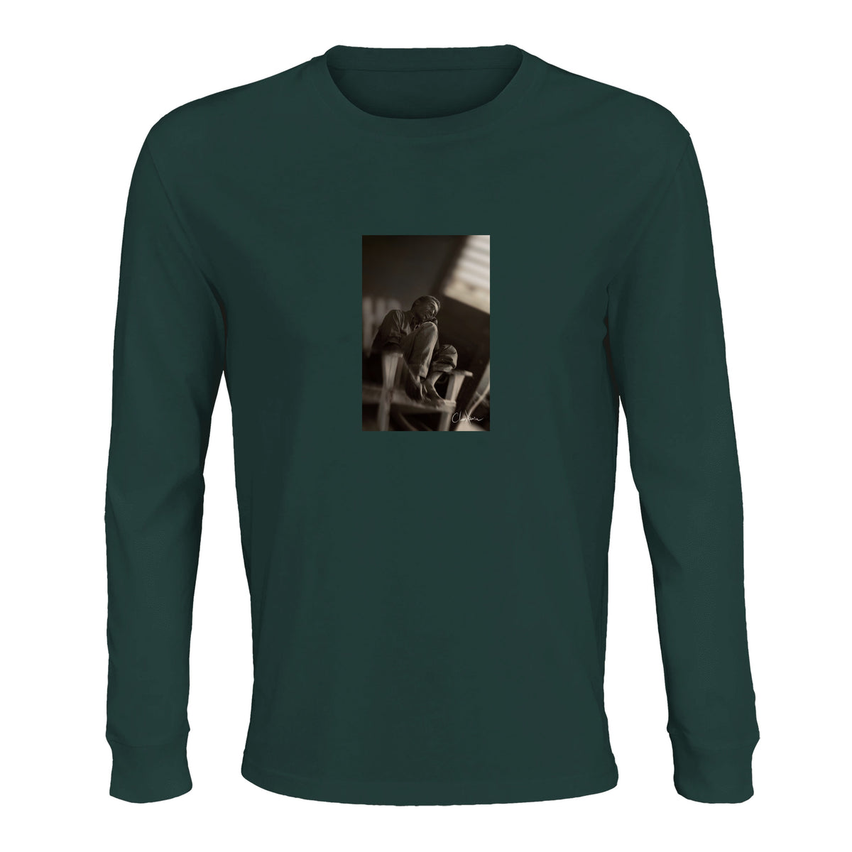Hopeful - "A Dreamer's Strength" Long sleeve green empire 1