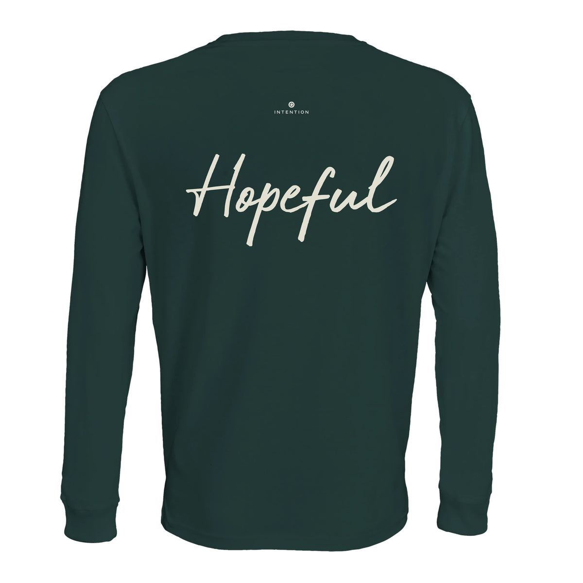 Hopeful - "A Dreamer's Strength" Long sleeve green empire 2