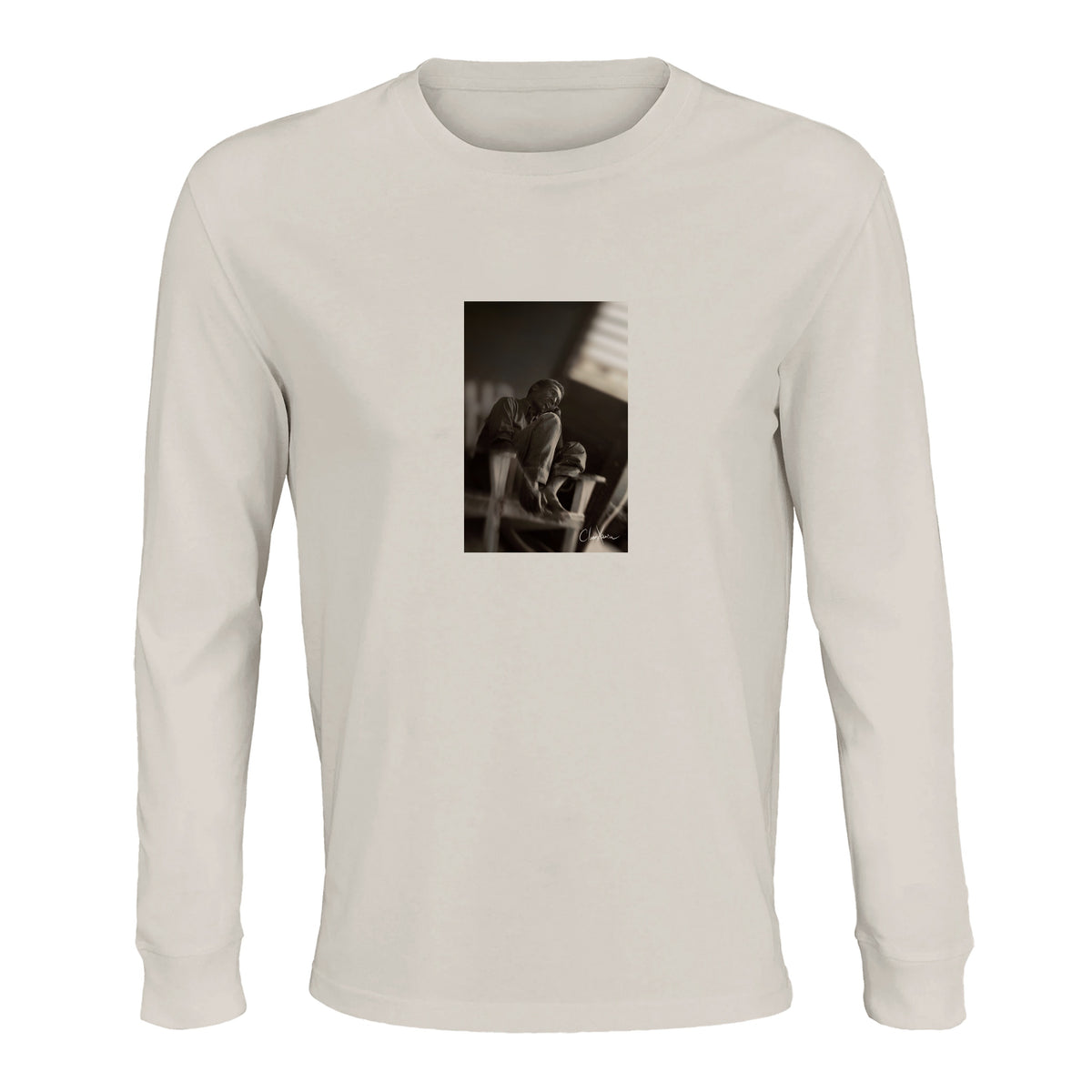 Hopeful - "A Dreamer's Strength" Long sleeve Off White 1