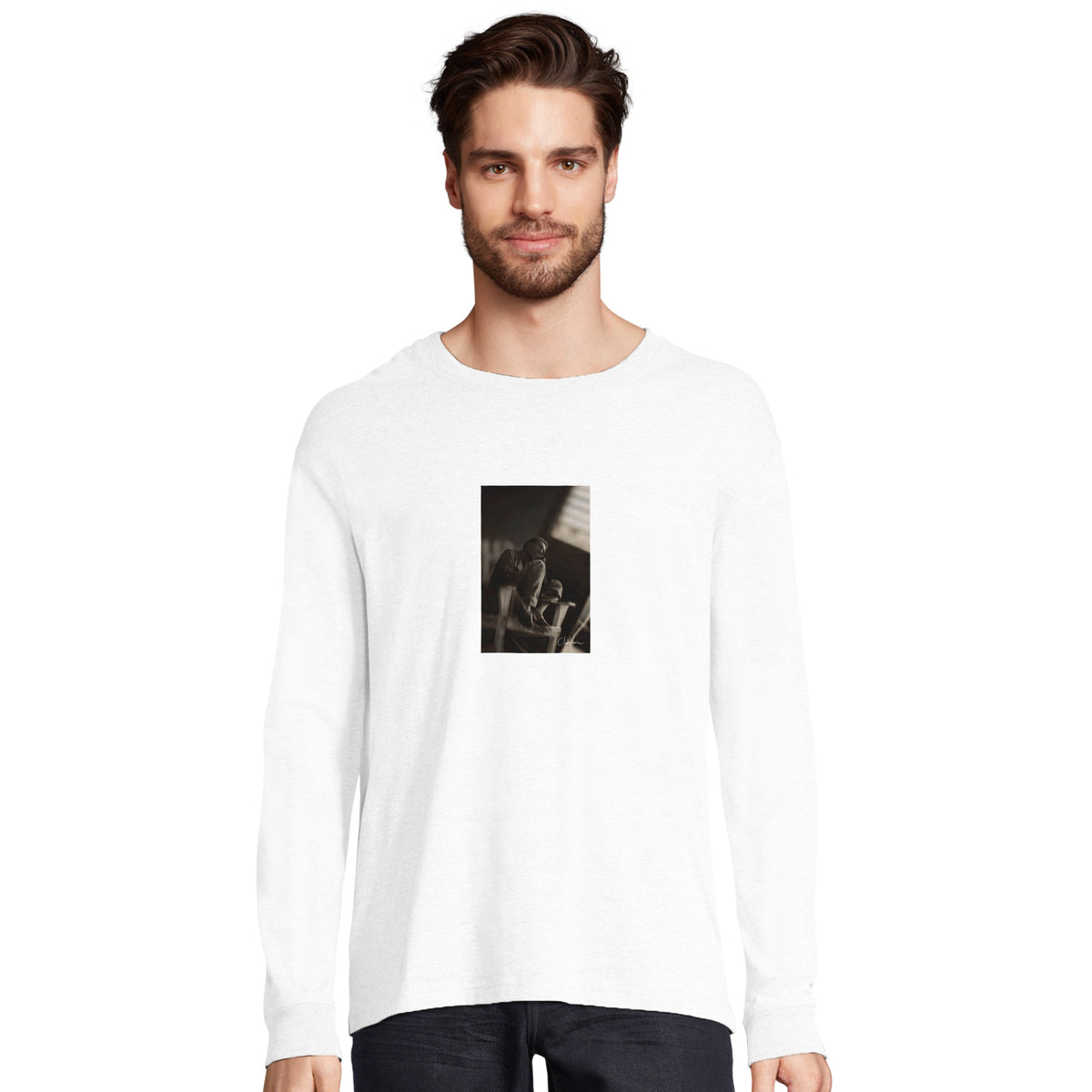 Hopeful - "A Dreamer's Strength" Long sleeve White 3