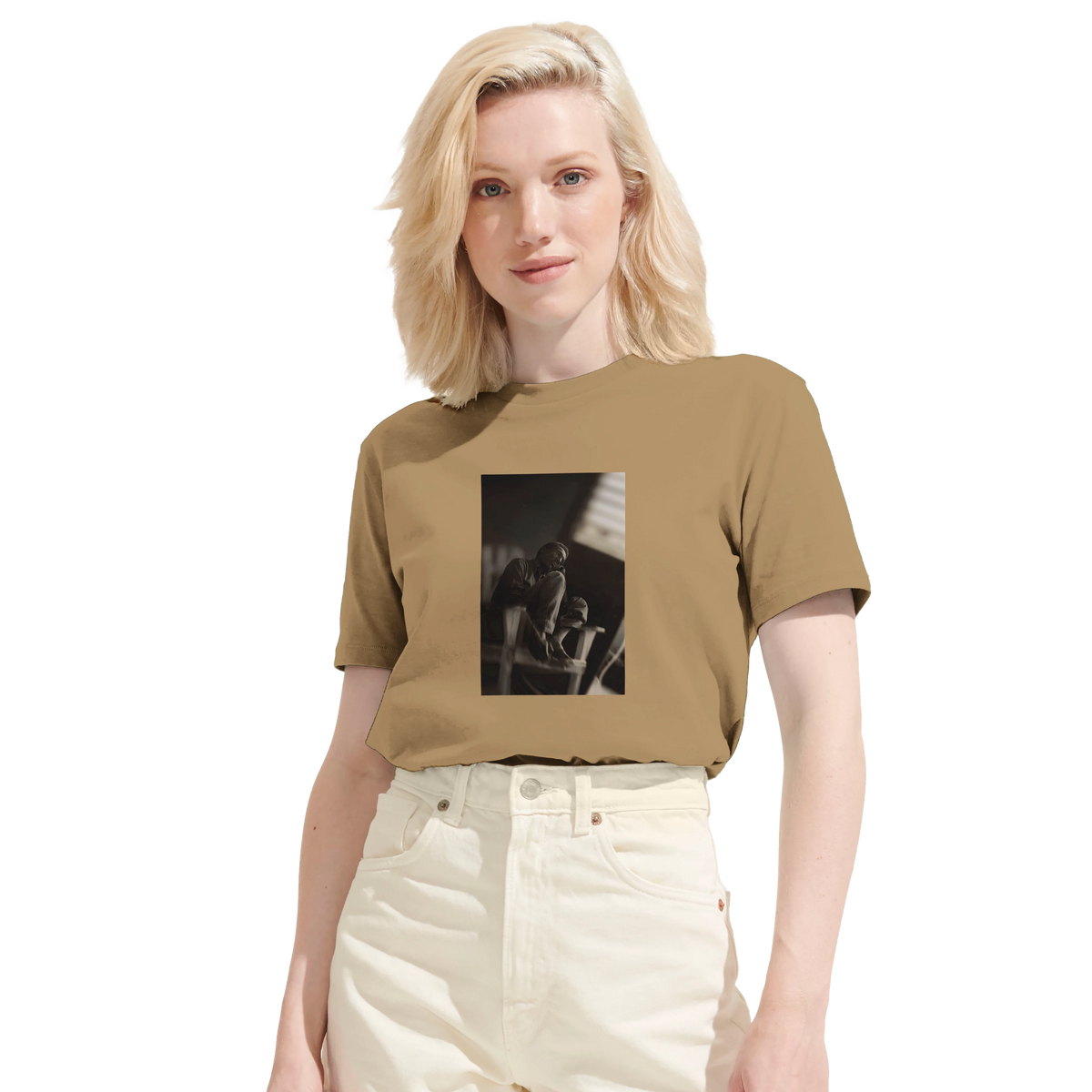 Hopeful - "A Dreamer’s Strength" T-shirt dark beige 6