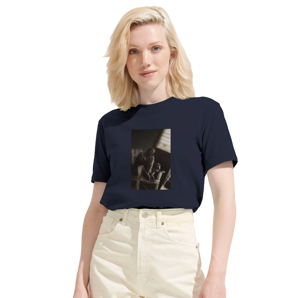 Hopeful - "A Dreamer’s Strength" T-shirt French Navy 6