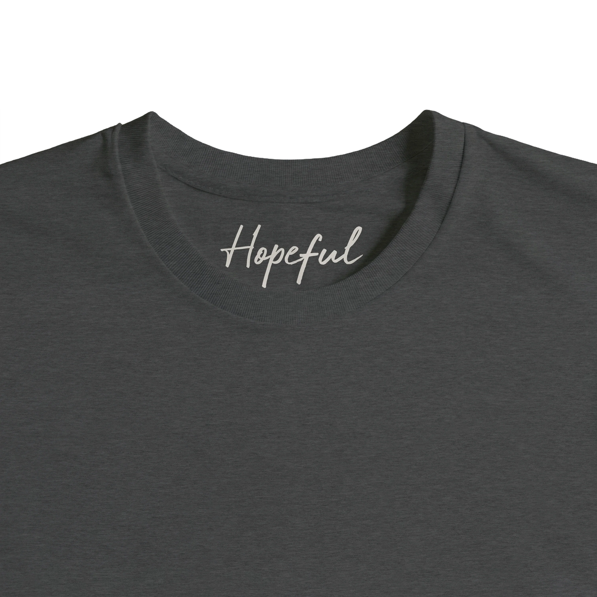 Hopeful - "A Dreamer’s Strength" T-shirt Grey Melange 2