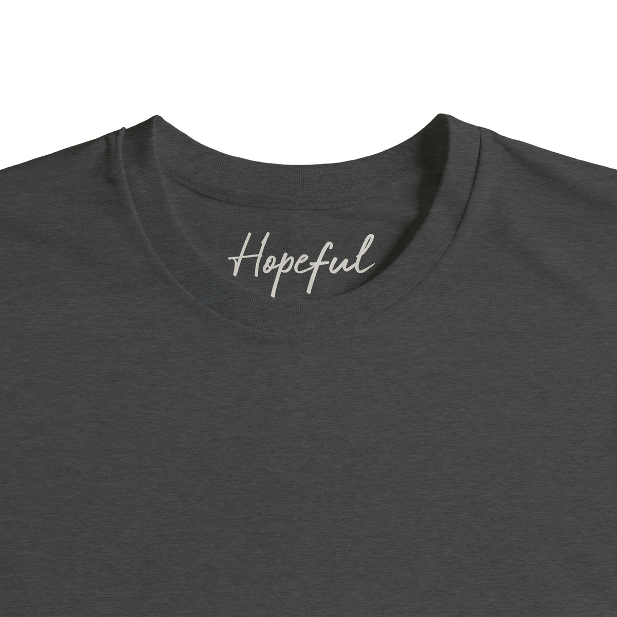 Hopeful - "A Dreamer’s Strength" T-shirt Grey Melange 2