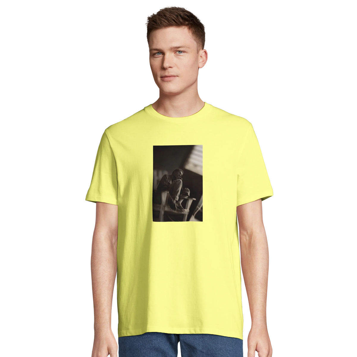 Hopeful - "A Dreamer’s Strength" T-shirt Light Yellow 4