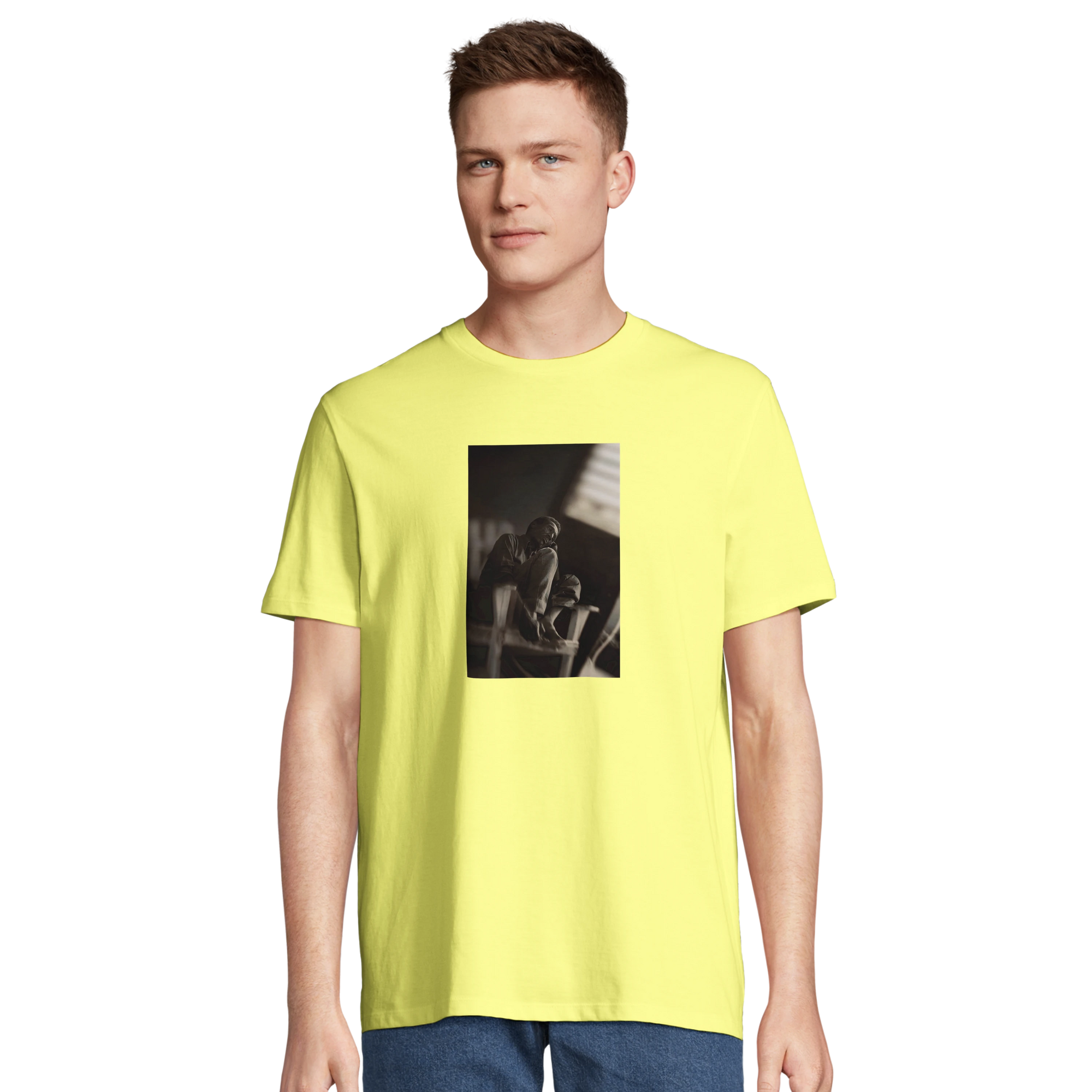 Hopeful - "A Dreamer’s Strength" T-shirt Light Yellow 4