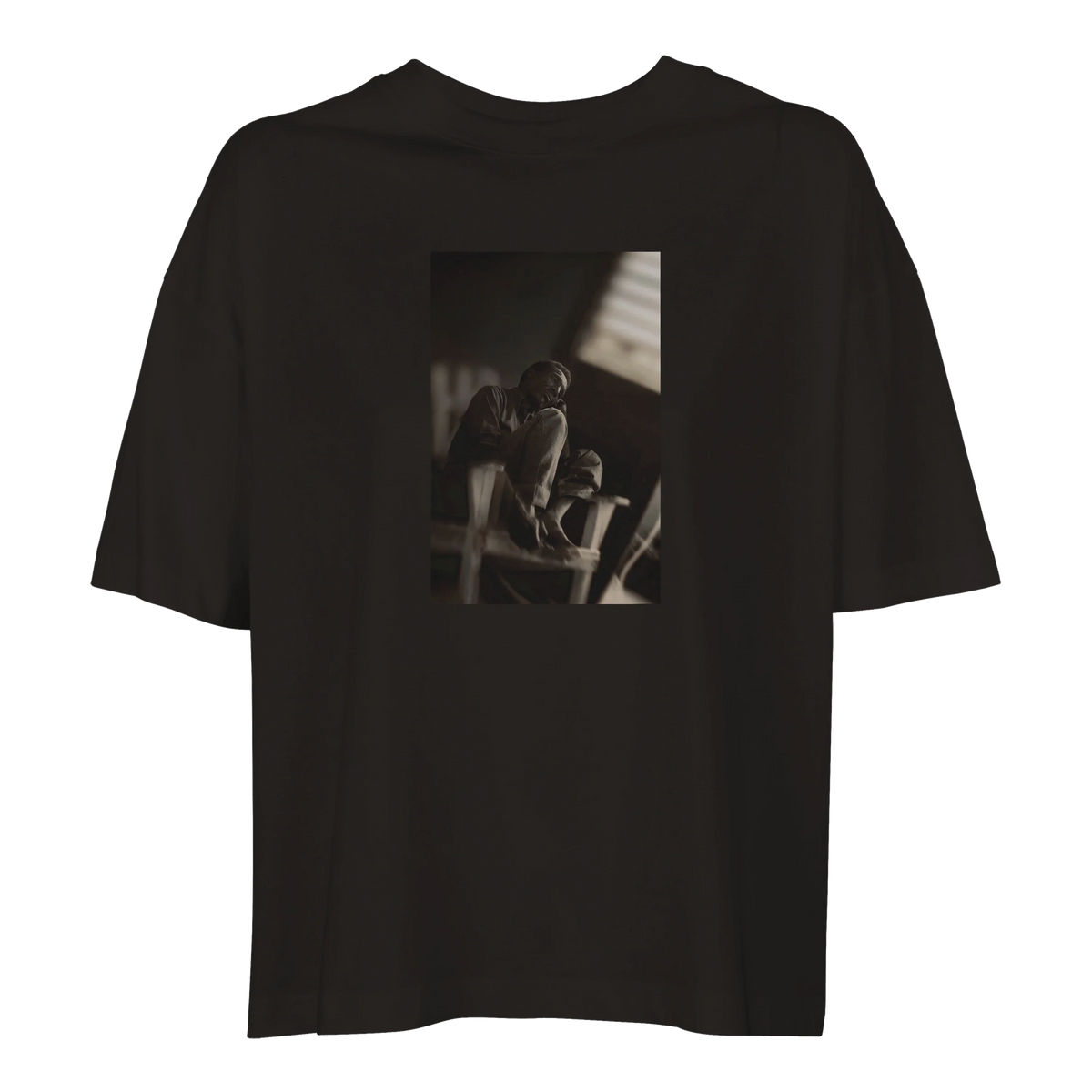 Hopeful - "A Dreamer’s Strength" T-shirt Deep Black 1