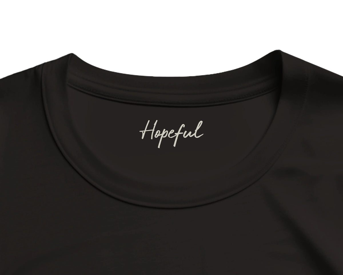 Hopeful - "A Dreamer's Strength" T-shirt Deep Black 2