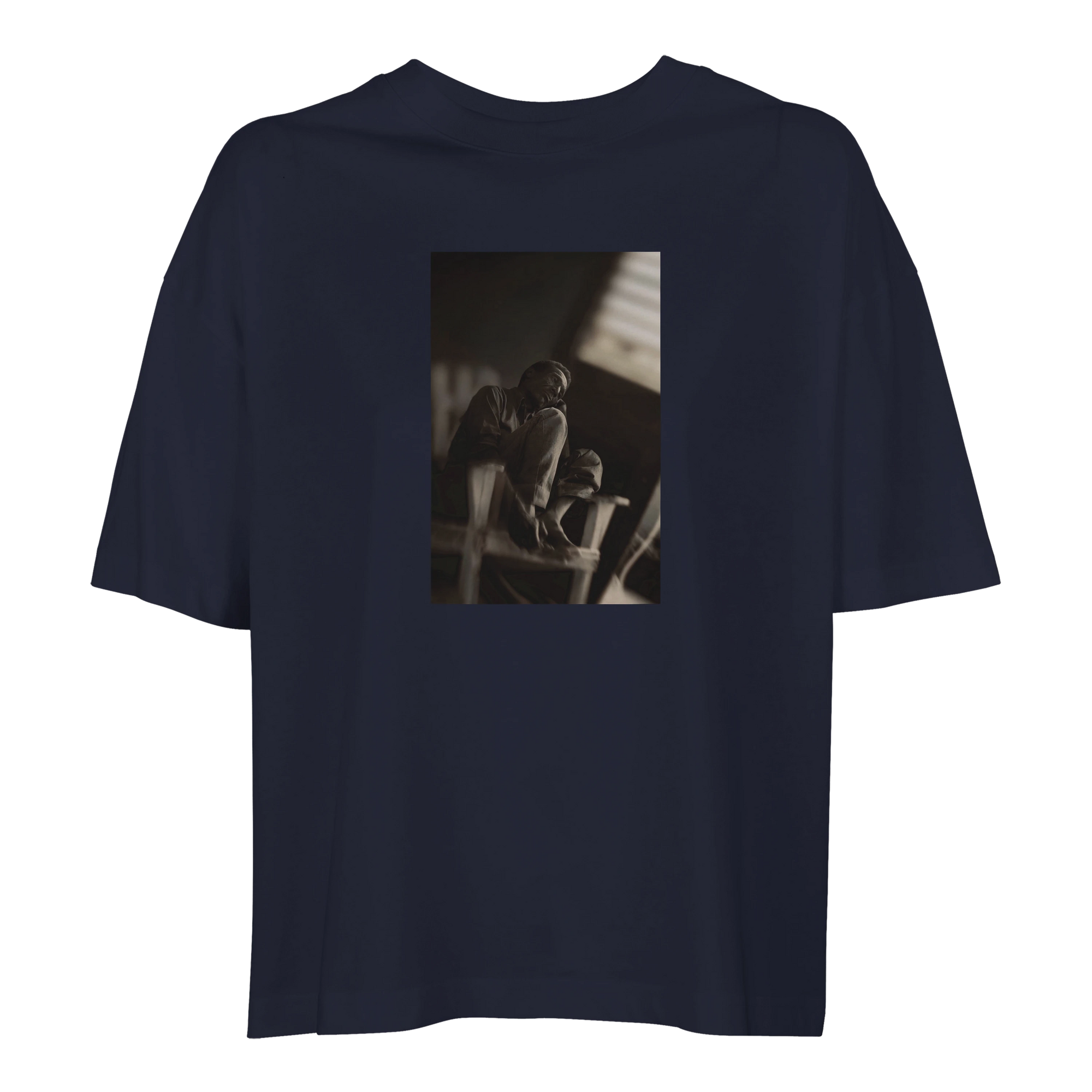 Hopeful - "A Dreamer’s Strength" T-shirt French Navy 1