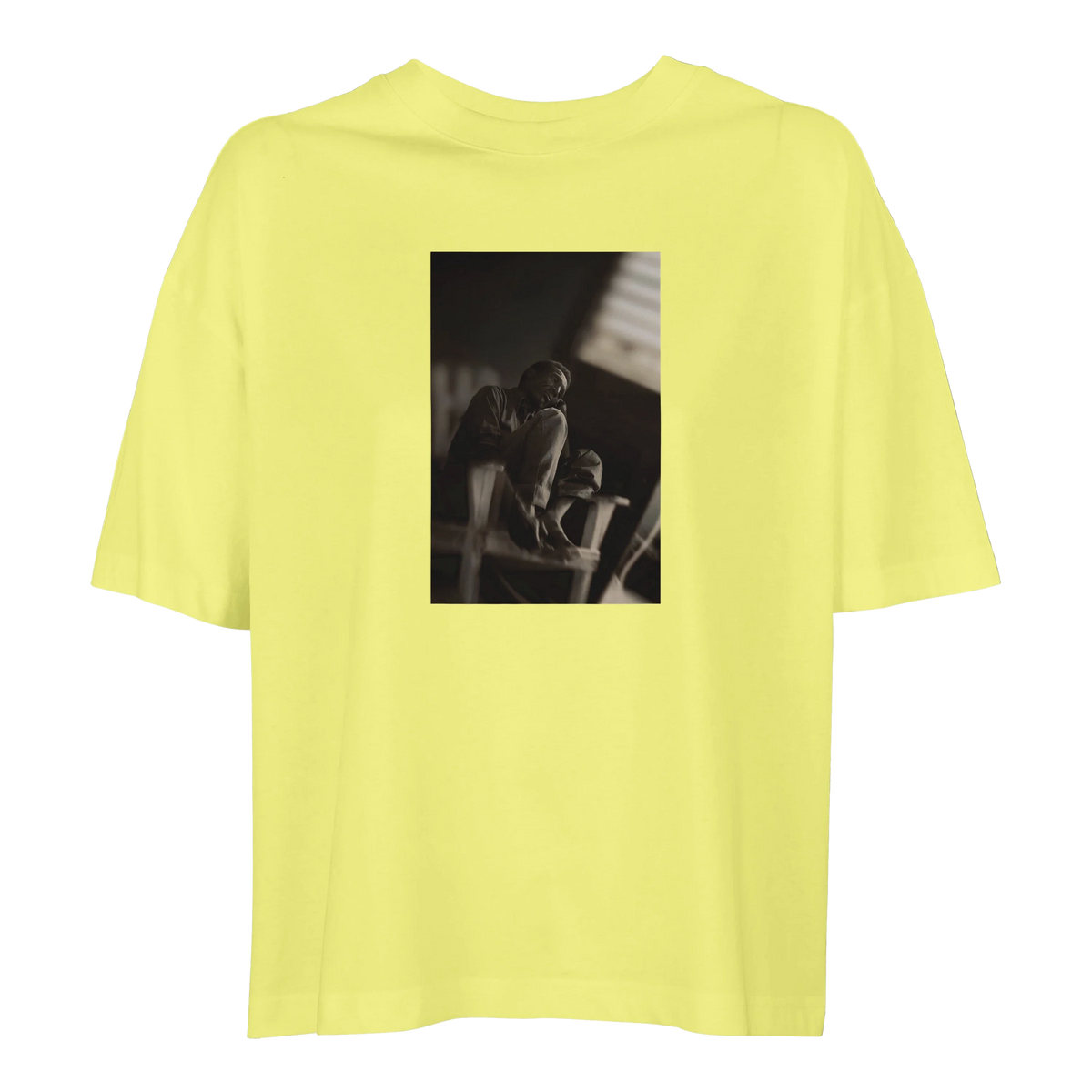 Hopeful - "A Dreamer’s Strength" T-shirt Light Yellow 1