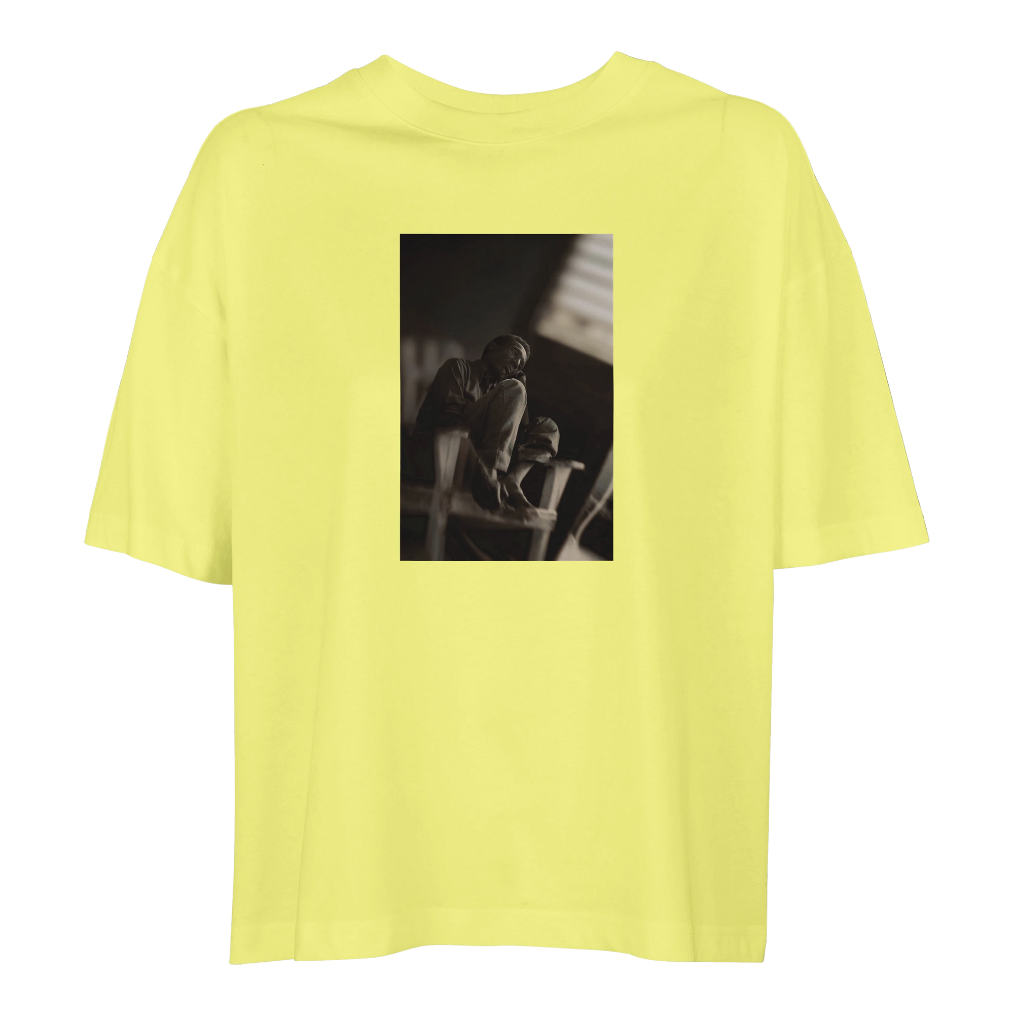 Hopeful - "A Dreamer’s Strength" T-shirt Light Yellow 1